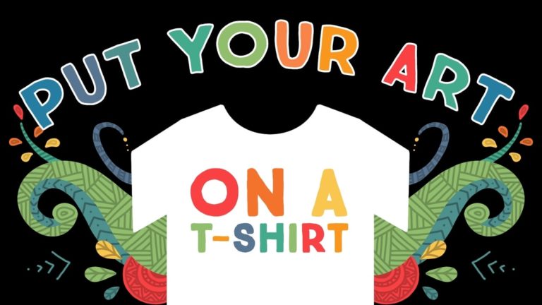 Online Course: How to put your art on a T-Shirt